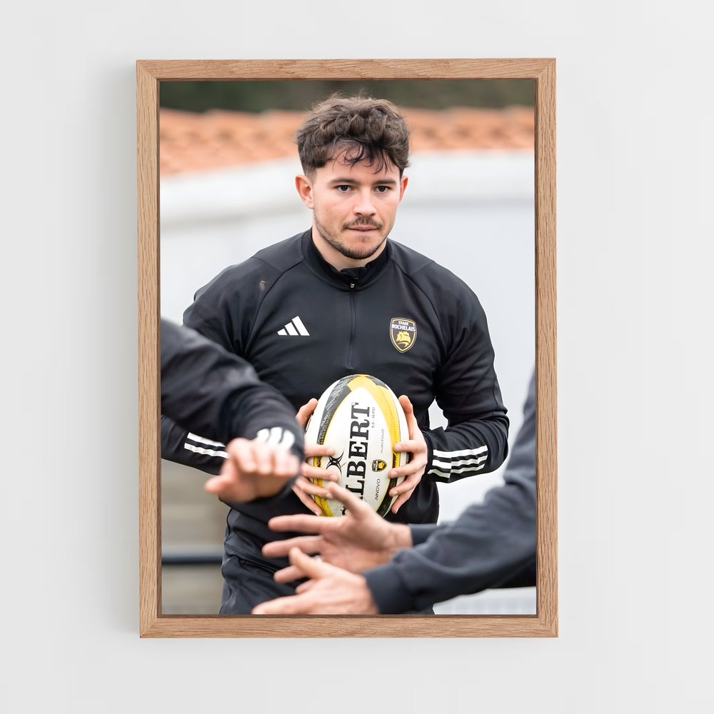 Poster Le Gardien de la Balle – affiche Rugby (vue 4)